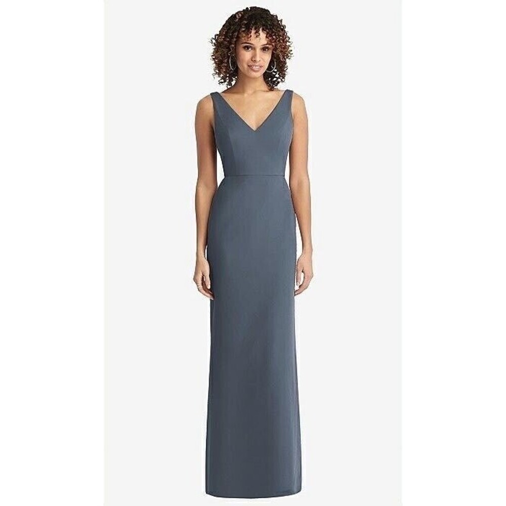 Social Trumpet Gown Formal Silverstone Size 4 NWT